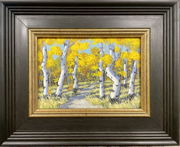 Click to view detail for Autumn Hike 5x7 $275